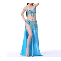 Costumes de danseuse du ventre pour femmes soutien-gorge et ceinture de danse du ventre jupe de danse du ventre Costume de danse du ventre tenue de carnaval