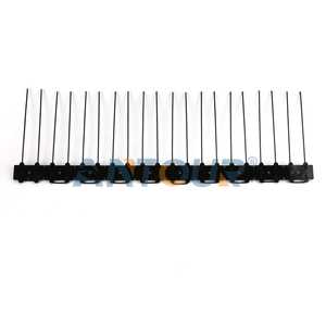 NUEVO Acero inoxidable negro 201 304 316 Solar Guard Lite Panel solar ajustable Anti Bird Spikes - Product Image 5