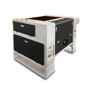 เครื่องแกะสลักและตัดด้วยเลเซอร์ CO2 ความเร็วสูง 400x600 มม. กำลัง 50W 60W 80W รุ่นประสิทธิภาพสูง - Product Image 1