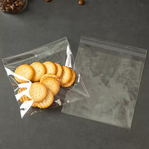 Sacs de boulangerie transparents en PP de qualité alimentaire, autocollants, pour bagels, sandwichs, pâtisseries, logo personnalisé - Product Image 4