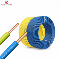 Fil électrique en cuivre massif BV 0,5 mm 1,0 mm 1,5 mm, 450 V 750 V, gaine PVC, câblage domestique, câble flexible en rouleau, IP40, service 24/7