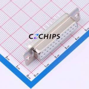 X0225FT7W1 D-Sub/VGA Connector Through hole Component (THT) Connector Standard D-Sub Female 25P Through Hole - Product Image 1