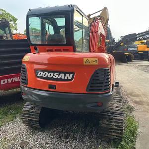 6 Ton Digger Doosan DX60-9C with Yanmar Engine Used Doosan DX60-9C for Sale <b>Small</b> Excavator Doosan Dh60 dx150 - Product Image 5