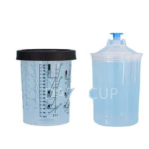 Factory directly Wholesale PP Plastic Spray Paint Mixing Cups Rapid Paint System For Car Body Refinish