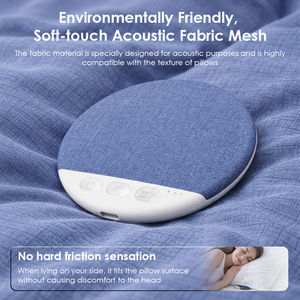 Altavoz de almohada 2026 <span class=keywords><strong>para</strong></span> dormir, mini altavoz inalámbrico delgado 5.3 <span class=keywords><strong>para</strong></span> debajo de la almohada con ruido blanco, apagado automático y soporte <span class=keywords><strong>para</strong></span> aplicaciones - Product Image 5