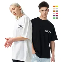 T-shirt personnalisé de haute qualité, impression dtg, grande taille, tee-shirt en coton, vente en gros, t-shirt uni, fabricant, t-shirt oversize unisexe