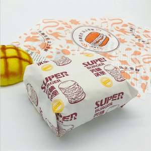 Papier d'emballage en kraft pour sandwich, hot-dog, hamburger - Product Image 1