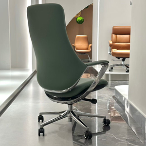 Silla Ejecutiva de Oficina con Respaldo Alto, Cómoda, Altura Ajustable, Moderna, de Lujo, Contemporánea - Product Image 3