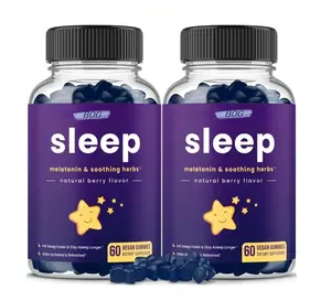 Oem Melatonin Gummies cho trẻ em tự nhiên hỗ trợ giấc ngủ thuốc miễn phí Vegan trẻ em Melatonin Gummy bổ sung thuốc ngủ thay thế Gummy