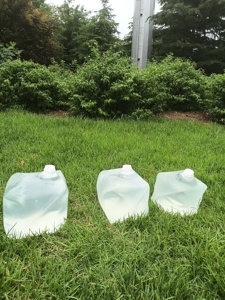 Sac seau souple en plastique en boîte bon marché bon marché bonne étanchéité sans fuite 20l sans poignée jerrycan pliable avec trous - Product Image 4