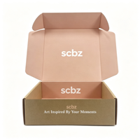 Individuell Bedruckte Wasserdichte Starre Faltbare Wellpappe-Geschenkbox für den Versand Kundenspezifische Farbdrucke für Lebensmittel Schmuck Schuhe
