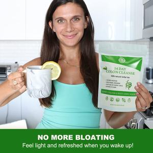 Chinaherbs Sachets de thé aux herbes biologiques pour le côlon, 14 jours, pour adultes, végétalien, sans OGM, sans gluten - Product Image 5