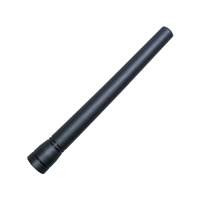 Antena flexible de goma vertical UHF 368-2 de 400-480MHz para walkie-talkies Baofeng, Kenwood, Retevis