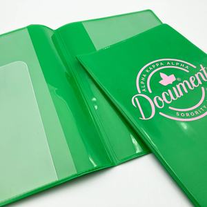 Индивидуальная Высококачественная презентационная Папка Автомобильный держатель для документов с логотипом ПВХ <span class=keywords><strong>A5</strong></span> Автомобильный складной держатель для документов - Product Image 2