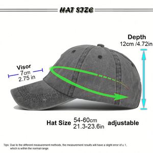 Gorra de Béisbol Estructurada de Color Sólido, Estilo Vintage Lavado, con Corona Rígida, Unisex para Adultos y Niños, Venta al Por Mayor para el Mercado de la UE/EE. UU. - Product Image 2