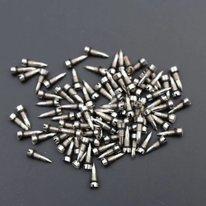 Vis de fixation argentée pour bouton de flûte traversière professionnelle, <span class=keywords><strong>accessoire</strong></span> pour instrument de musique - Product Image 1