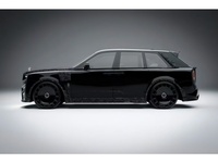 Améliorez le kit de carrosserie en fibre de carbone de style 2025 M avec pare-chocs avant et arrière Jupes latérales Spoilers arrière pour la Rolls Royce Cullinan