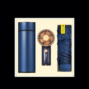 ไอเดียชุดของขวัญสำหรับคุณแม่/คุณพ่อ แบบขายส่ง แก้วควบคุมอุณหภูมิ พร้อมร่ม และของใช้จำเป็นขนาดเล็ก โปรโมชั่นสุดคุ้มสำหรับใช้ในชีวิตประจำวัน - Product Image 1