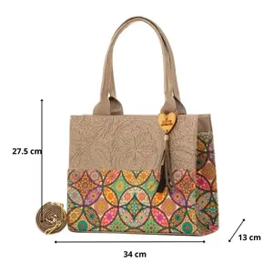 Bolsos Tote de Mujer Fana Dahina Antimony Elegante Bolsa de Yute al Por Mayor - Product Image 4