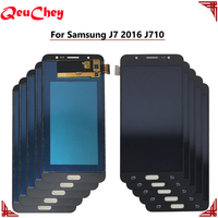 Großhandel für Samsung Galaxy J7 2016 J710 SM-J710FN J710F J710M J710Y LCD-Display Touchscreen Digitizer Baugruppe