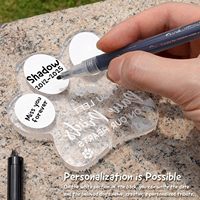 Recuerdos Decorativos de Acrílico Transparente Grabados y Personalizados de Fábrica para Perros y Gatos, para Dueños de Mascotas