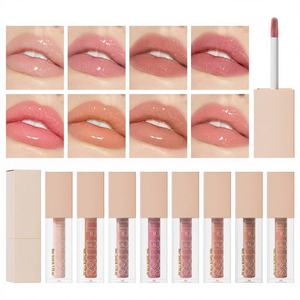 Brillo Labial Perlado Natural de Larga Duración HelloKiss, Brillo Labial con Efecto Espejo, 5 ml, Juego de 10 en Caja - Product Image 4