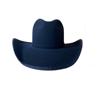 <span class=keywords><strong>Dallas</strong></span> Fashion Plain Felt Rose Western Cowgirl Hat 100% Laine pour la pêche en gros Cowboy Hat - Product Image 2