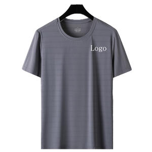 Camiseta Promocional Personalizada de Alta Calidad, 300gsm, Algodón, Logotipo Personalizado, Talla Grande, Lavada al Ácido, para Hombre - Product Image 1