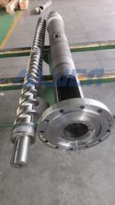 Maßgefertigte Präzisions-Spiralwendel-Kupferrohre Abfallrecycling-Pelletier-Extruder-Ersatzteile Nitrierte Bimetallische Behandlung HRC - Product Image 4