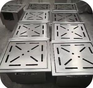 Drain de sol en acier inoxydable robuste pour l'industrie manufacturière et les abattoirs - Product Image 4