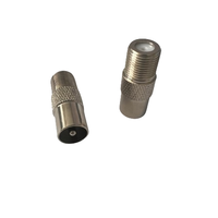 Bonne qualité F K/TV J adaptateur connecteur F femelle à TV mâle connecteur coaxial adaptateur RF