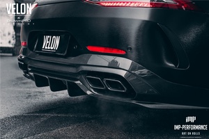 IMP <span class=keywords><strong>Performance</strong></span> X290 <span class=keywords><strong>AMG</strong></span> GT50 GT53 GT63S Kit carrosserie en fibre de carbone pare-chocs lèvre Canard jupe latérale diffuseur arrière <span class=keywords><strong>GT</strong></span> aile becquet - Product Image 4