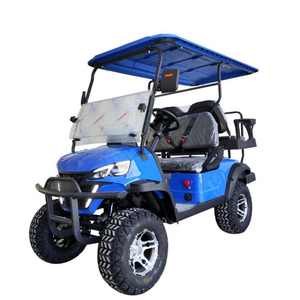 Carrito de Golf HKBG de Nuevo Diseño Azul para 4 Personas con Tracción en las Cuatro Ruedas, Alta Calidad, Velocidad de 30 km/h, Capacidad de Subida del 20% - Product Image 1