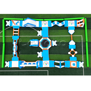 Personalizado enorme carrera <span class=keywords><strong>de</strong></span> obstáculos océano estilo diversión <span class=keywords><strong>parque</strong></span> acuático inflable flotante <span class=keywords><strong>Parque</strong></span> Acuático - Product Image 1