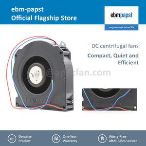 ebmpapst RLF100-11-14 127x127x25mm 24V DC 8W 5100RPM 64m3/h OEM/ODM Roulement à billes Rail de circulation Ascenseur compact Centrifuge - Product Image 2