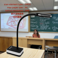 Scanner de documents et de livres pliable ELOAM VH800AF 8MP A4 CMOS avec caméra et enregistreur vidéo, interface USB, en stock