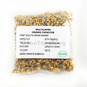 0805B104K500 BKN BKNT 100nf 0,1 <span class=keywords><strong>UF</strong></span> 50V K Condensadores cerámicos - Product Image 3