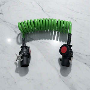 Nouveau connecteur de câble de remorque robuste ABS 7 voies 24V, accessoires pour camions de remorquage, câbles électriques en spirale, charge utile maximale 28T - Product Image 6
