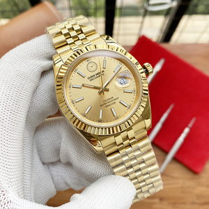 Montres mécaniques classiques de luxe en acier inoxydable 904L 36mm pour hommes, mouvement automatique 3235, verre saphir, design lumineux - Product Image 4