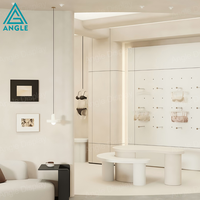 Premium Gold LED-Beleuchtung Dessous-Präsentationsständer BH-Schaufensterpuppe Luxus-Unterwäsche-Vitrine Elite Boutique Innendesign-Set
