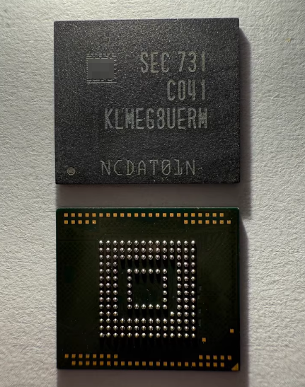 KLMEG8UERM-C041 Samsung eMMC 5.1 256GB 153-Ball BGA Memory Chip
