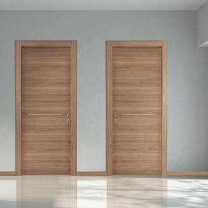 لوح باب WPC عالي الجودة بتصميم عصري بسيط وتشطيب <span class=keywords><strong>PVC</strong></span> مطلي، مناسب للاستخدام الداخلي في الحمام وغرفة المعيشة والمطبخ - Product Image 5