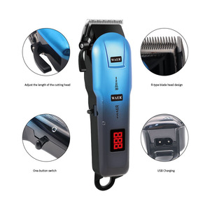 WAER - Cortadora <span class=keywords><strong>de</strong></span> Pelo Inalámbrica Profesional para Hombre, Recortadora USB Recargable para Barberos, Cuchilla <span class=keywords><strong>de</strong></span> Acero Inoxidable para Uso en Casa, Hotel y Autocaravana - Product Image 3