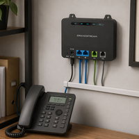 Grandstream HT813 1 FXS 1 FXO Gateway VoIP Adaptador Telefónico Analógico ATA Voz HD SIP PSTN Failover Transferencia de Llamadas