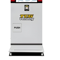 Distributeur automatique de cartes à collectionner TCG 24h/24 sans personnel, avec retour de pièces SDK, distributeur intelligent de cartes de jeu en libre-service, 32 pouces