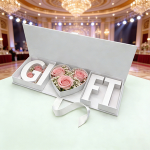 Cajas de Regalo al por Mayor para Envío de <span class=keywords><strong>Rosas</strong></span>, Cajas de <span class=keywords><strong>Arreglos</strong></span> <span class=keywords><strong>Florales</strong></span> para el Día de la Madre, Caja de Papel para Flores para Mamá - Product Image 3