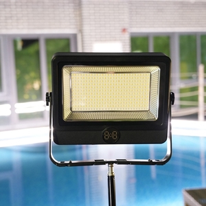Lámpara de Emergencia LED Solar Recargable Tipo-C con Luz de Advertencia Intermitente Roja y Azul, <span class=keywords><strong>Banco</strong></span> de Energía para Teléfono, Reflector para Camping - Product Image 3