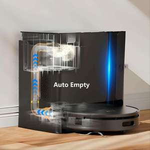 Robot aspirateur intelligent avancé avec station de nettoyage et de remplissage automatique d'eau pour bureau, appartement, villa, robot aspirateur avec navigation Lidar - Product Image 3