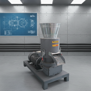 Máquina de Pellets de Biomasa Pequeña de Fácil Operación, Baja Inversión, Equipo para Producción de Pellets de Madera - Product Image 1