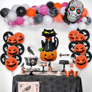 High Quality Celebration Party <b>Balloons</b> Garland Arch Stand Kit for Happy Halloween Backdrop <b>Decoration</b> - Product Image 3